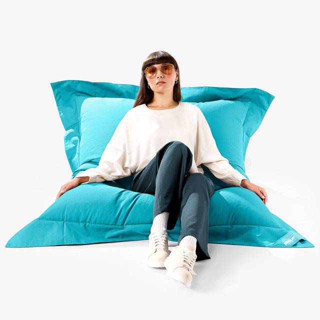 SoleiStorm™ Ultra 2000 h+ Puff Gigante Cama XXL Funda de Repuesto - Olefin 01