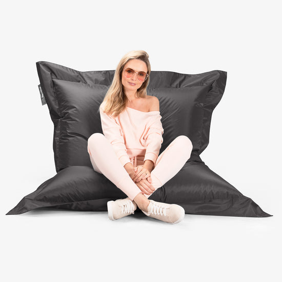 Puff Gigante Cama XXL - SmartCanvas™ Grafito 05