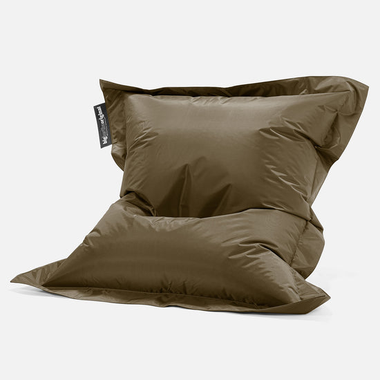 Puff Gigante Cama XXL - SmartCanvas™ Kaki 02