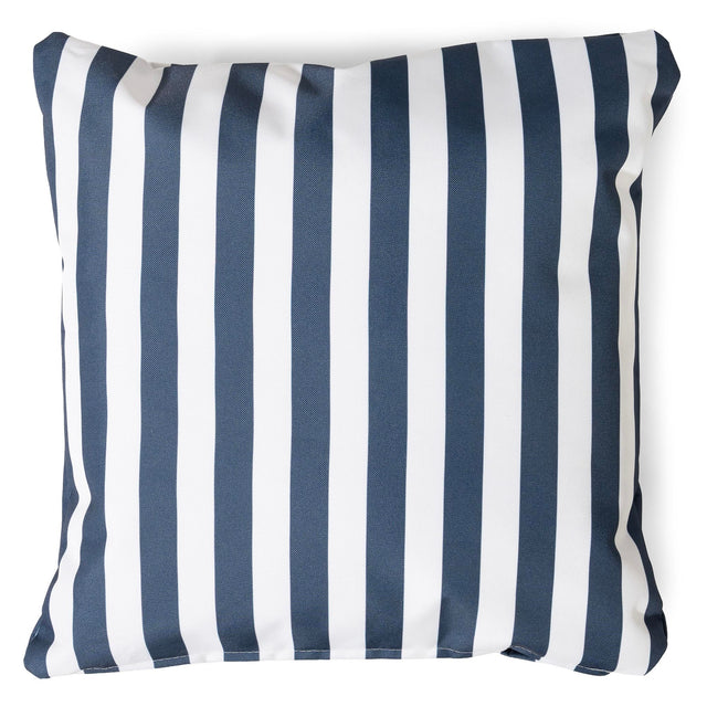 Fundas de Cojín Exterior 47 x 47cm - Rayas Azul Marino 01