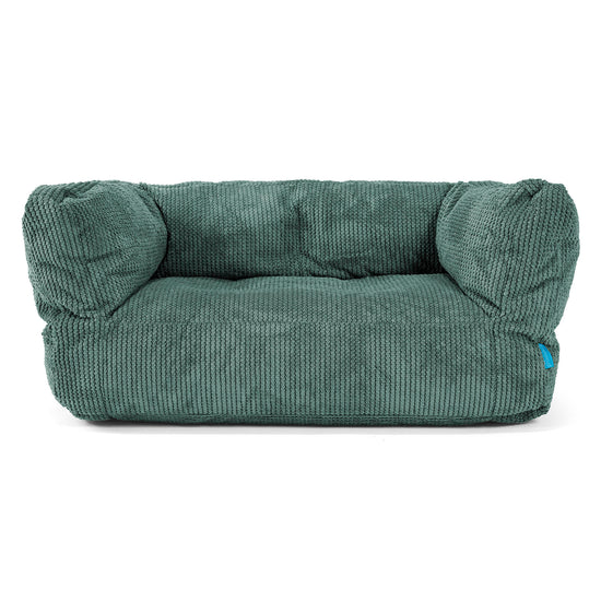 Albert Puf Grande para Niños 2-6 años - Pompón Verde Musgo 01