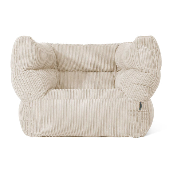 Albert Puff Sillón 2.0 - Pana Clásica Crema 01