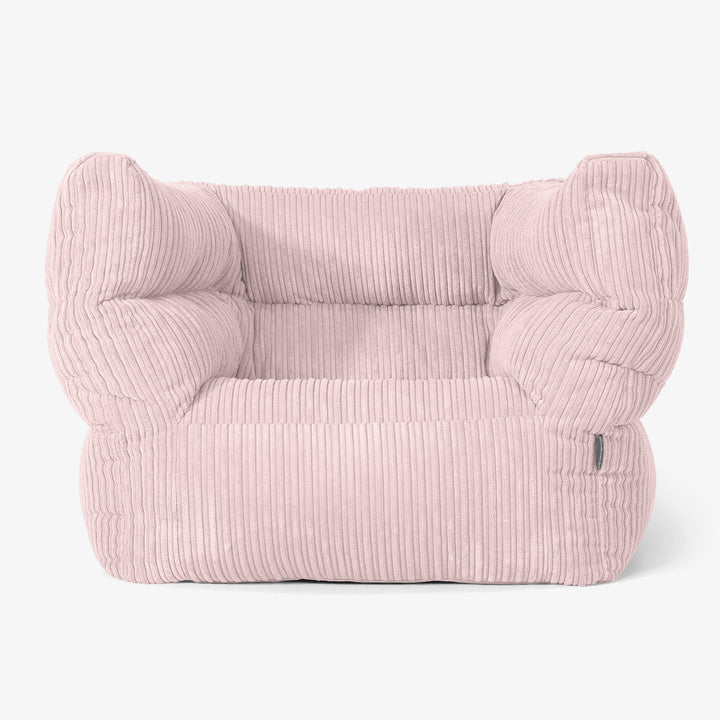 Albert Puff Sillón 2.0 - Pana Clásica Rosa Claro 01