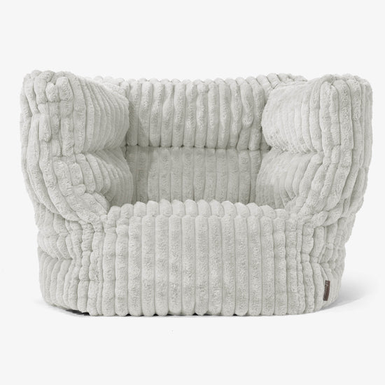Albert Puff Sillón 2.0 - Pana de Felpa Ultra Verde Salvia 01
