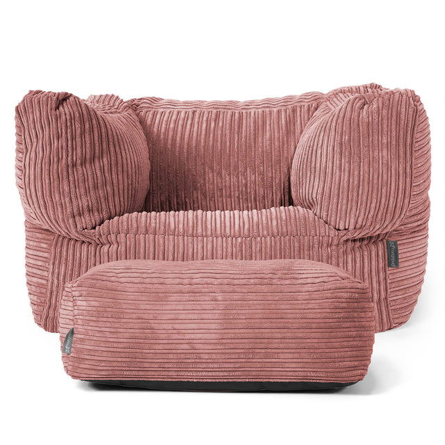 Albert Puff Sillón - Pana Clásica Durazno 02