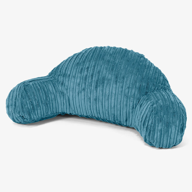 Almohada de Lectura para Niños de Alto Soporte - Pana Clásica Egeo Azul 01