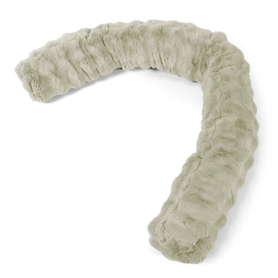 Almohada Gigante para Sofás XL - Piel Sintética de Burbuja Verde Salvia 01