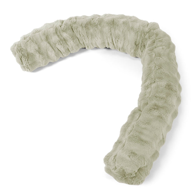 Almohada Gigante para Sofás XL - Piel Sintética de Burbuja Verde Salvia 01