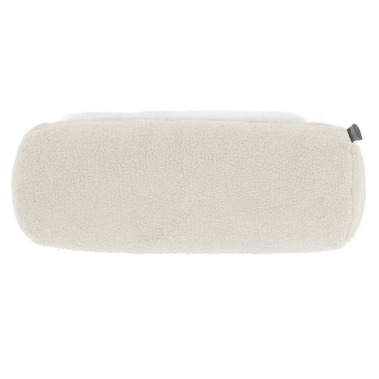 Fundas de Cojín Cilíndrico 20 x 55cm - Boucle Marfil 02