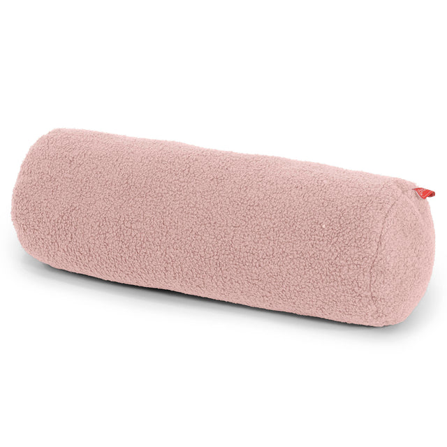 Fundas de Cojín Cilíndrico 20 x 55cm - Boucle Rosa 01