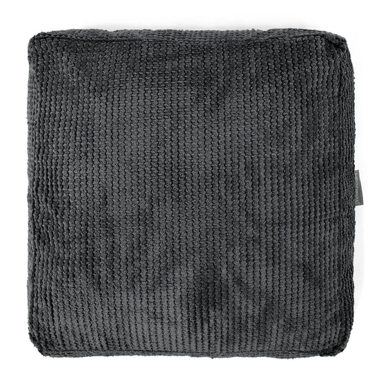 Cojín de Suelo Grande - Pompón Negro 03