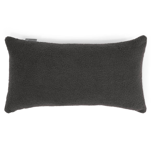 Fundas de Cojín Rectangular Gigante 40 x 70cm - Boucle Grafito 01