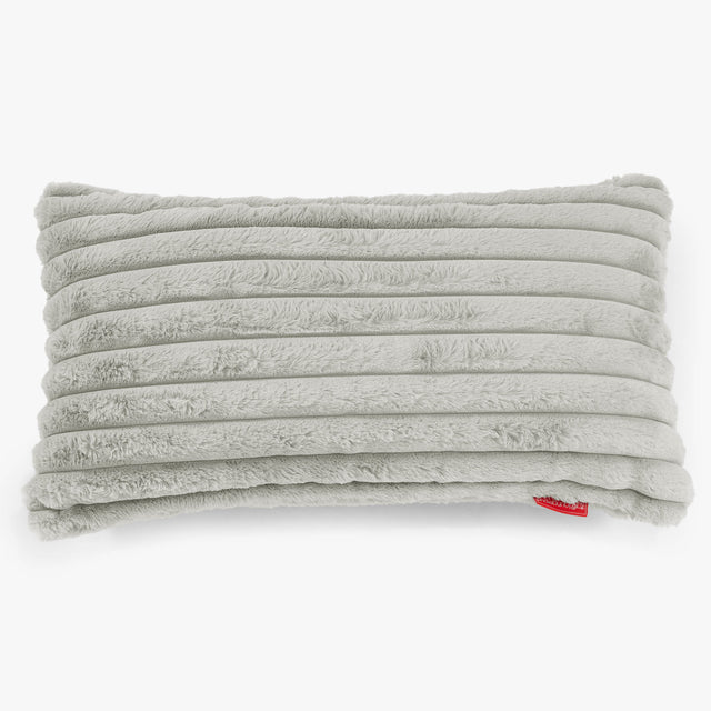 Fundas de Cojín Rectangular Gigante 40 x 70cm - Pana de Felpa Ultra Verde Salvia 01