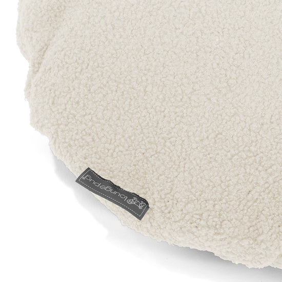 Fundas de Cojín Redondo 50cm - Boucle Marfil 02