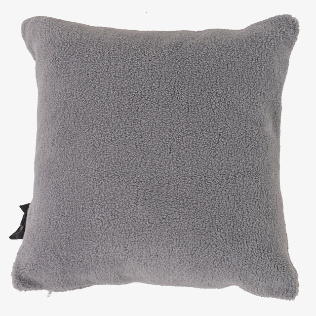Cojín Térmico 45 x 45cm - Sherpa Gris 01