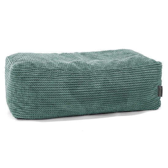 Reposapiés Gigante - Pompón Verde Musgo 01
