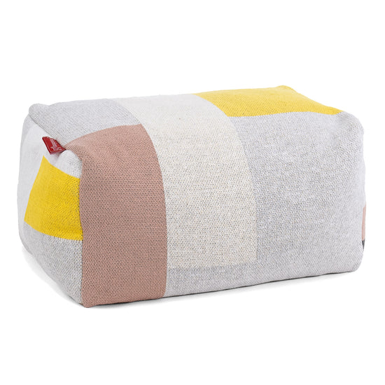 Escabel - Punto Bloque de Color Gris 01