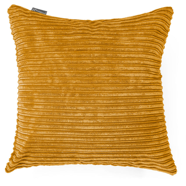 Fundas de Cojín Extra Grande 70 x 70cm - Pana Clásica Miel Dorada 01