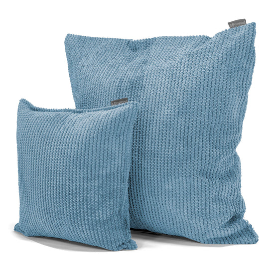 Fundas de Cojín Extra Grande 70 x 70cm - Pompón Cielo 02