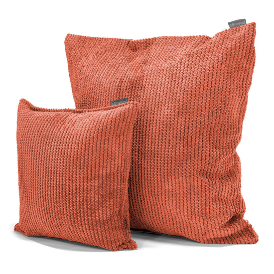 Fundas de Cojín Extra Grande 70 x 70cm - Pompón Naranja Calabaza 02