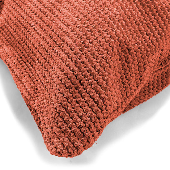 Fundas de Cojín Rectangular 35 x 50cm - Pompón Naranja Calabaza 02