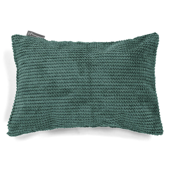 Fundas de Cojín Rectangular 35 x 50cm - Pompón Verde Musgo 01