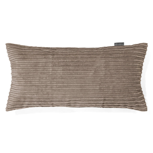 Fundas de Cojín Rectangular Gigante 40 x 70cm - Pana Clásica Marrón empolvado 01