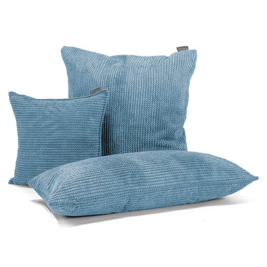 Fundas de Cojín Rectangular Gigante 40 x 70cm - Pompón Cielo 03