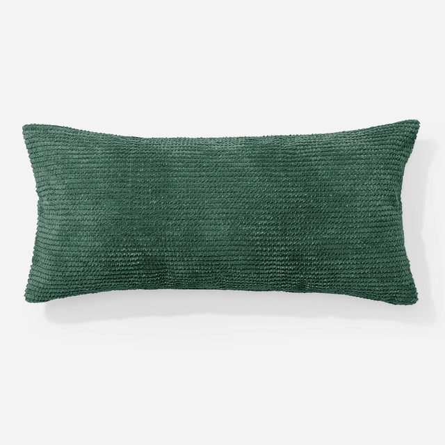 Fundas de Cojín Rectangular Gigante 40 x 70cm - Pompón Verde Musgo 01
