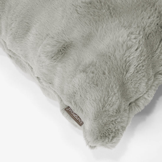 Fundas de Cojín 47 x 47cm - Piel Sintética de Burbuja Verde Salvia 02