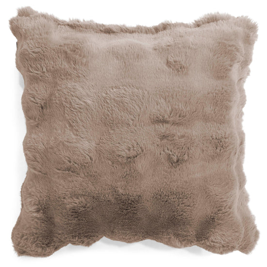 Fundas de Cojín 47 x 47cm - Piel Sintética de Burbuja Vison 01