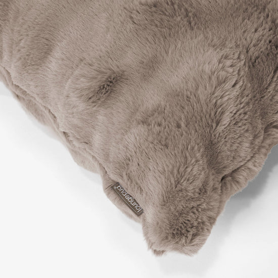 Fundas de Cojín 47 x 47cm - Piel Sintética de Burbuja Vison 02