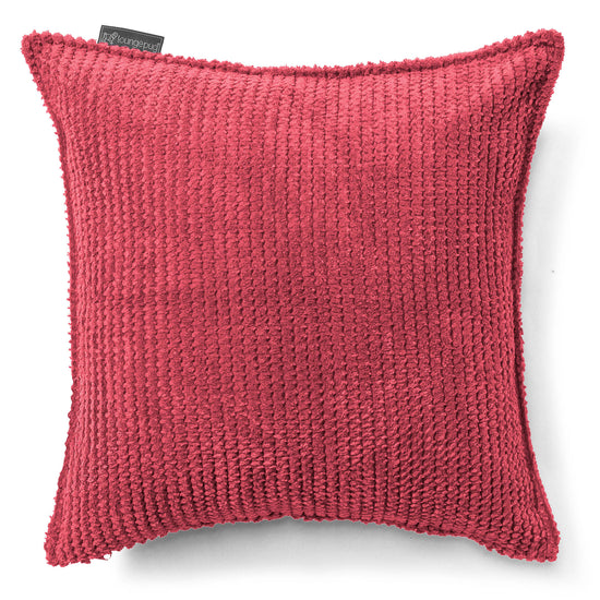 Fundas de Cojín 47 x 47cm - Pompón Rojo pastel 01