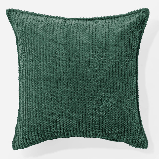Fundas de Cojín 47 x 47cm - Pompón Verde Musgo 01