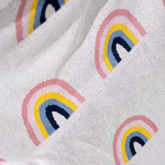 Manta de Sofá - Punto Arcoíris 02