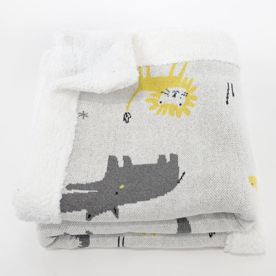 Manta de Sofá - Punto Safari 03