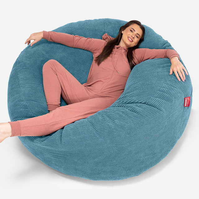 Puff Gigante 'Mega-Mamut' Funda de Repuesto - Pompón 01