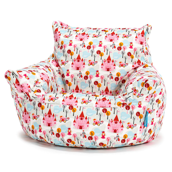 Puff Sillón para niños 1-3 años - Estampado Para Niños Princesa 01