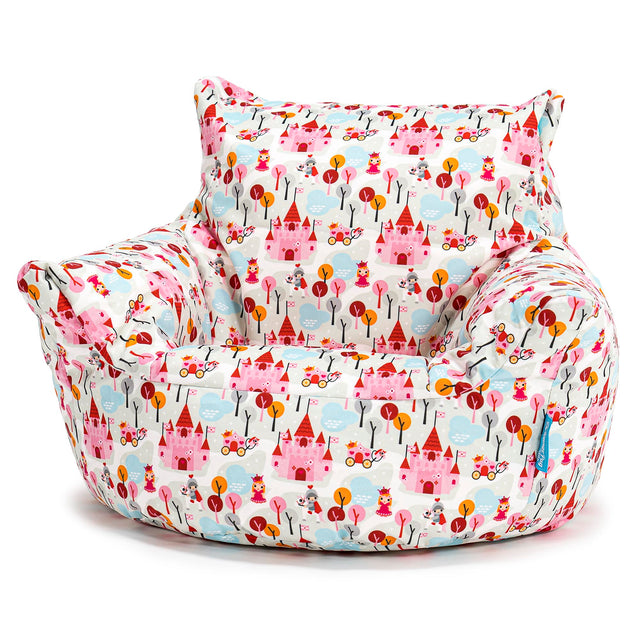 Puff Sillón para niños 1-3 años - Estampado Para Niños Princesa 01