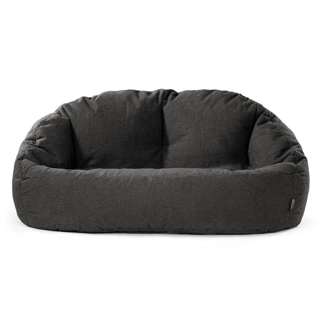 Puf Grande Bubble - Boucle Grafito 01