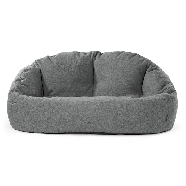 Puf Grande Bubble - Boucle Gris 01