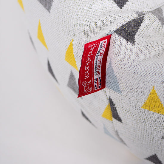 Puff Redondo - Punto Triángulo Geométrico 03