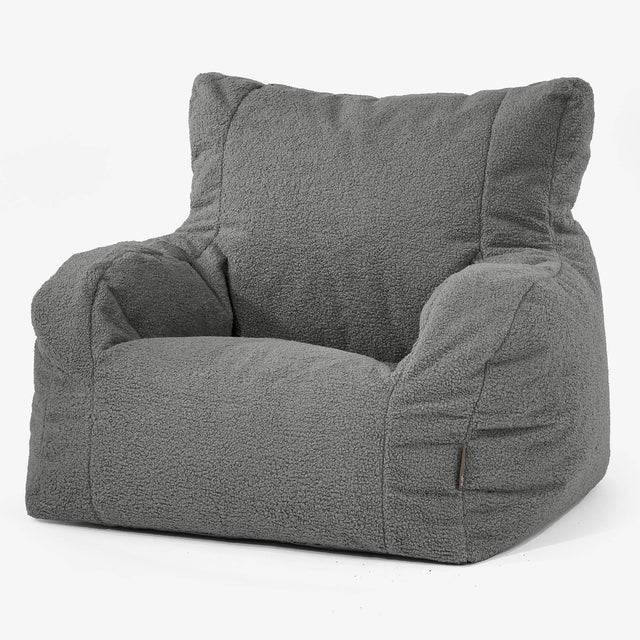 Puff Sillón Josephine - Boucle Gris 01