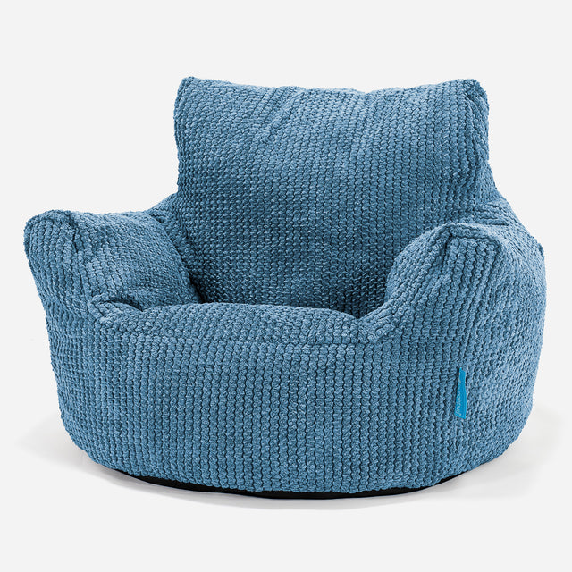 Puff Sillón para niños - Pompón Cielo 01