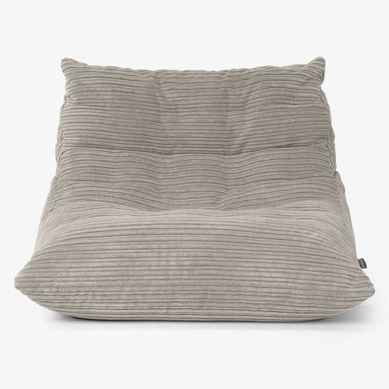 Silla Puff de Suelo Noah - Pana Clásica Visón 01