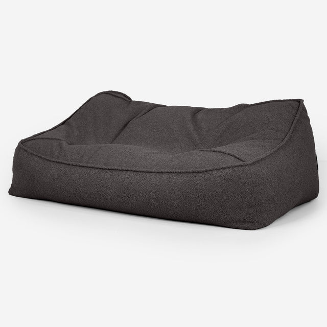Puf Sillón Encorvado Funda de Repuesto - Boucle 01