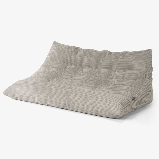 Sofá Puff de Suelo Noah - Pana Clásica Visón 02