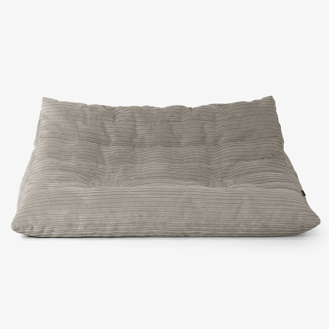 Sofá Puff de Suelo Noah - Pana Clásica Visón 01