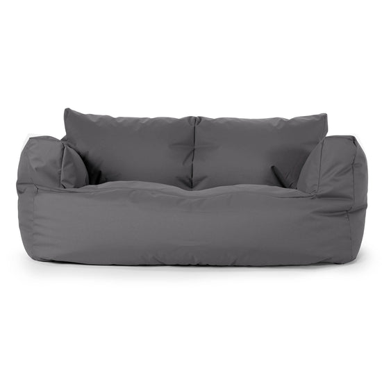 Puf Sofá Josephine - Fácil Cuidado Exterior Gris oscuro 01