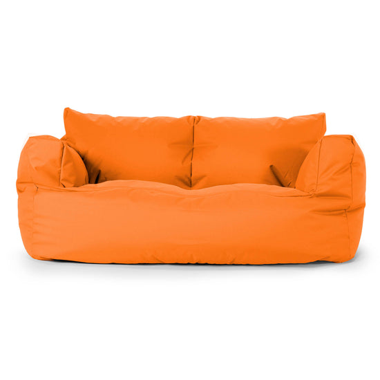 Puf Sofá Josephine - Fácil Cuidado Exterior Naranja 01